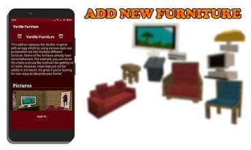 Vanilla Furniture for MCPE截图3