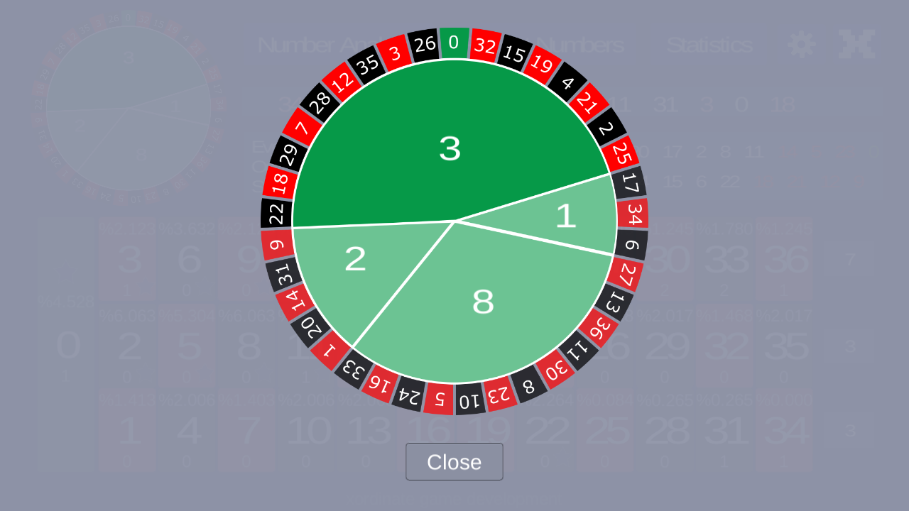 Roulette Prediction and Statistics截图4