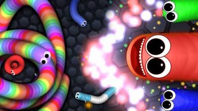 Helix Snake Vs Rolly Worm.IO截图2