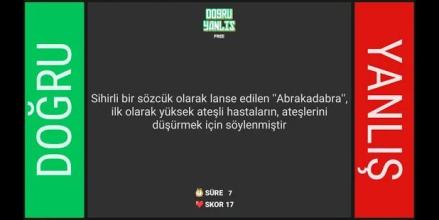 Doğru Yanlış - FREE截图1