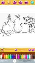 New Kids Coloring Book : Fruits截图2