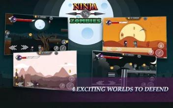 Ninja Vs Stupid Zombies截图2