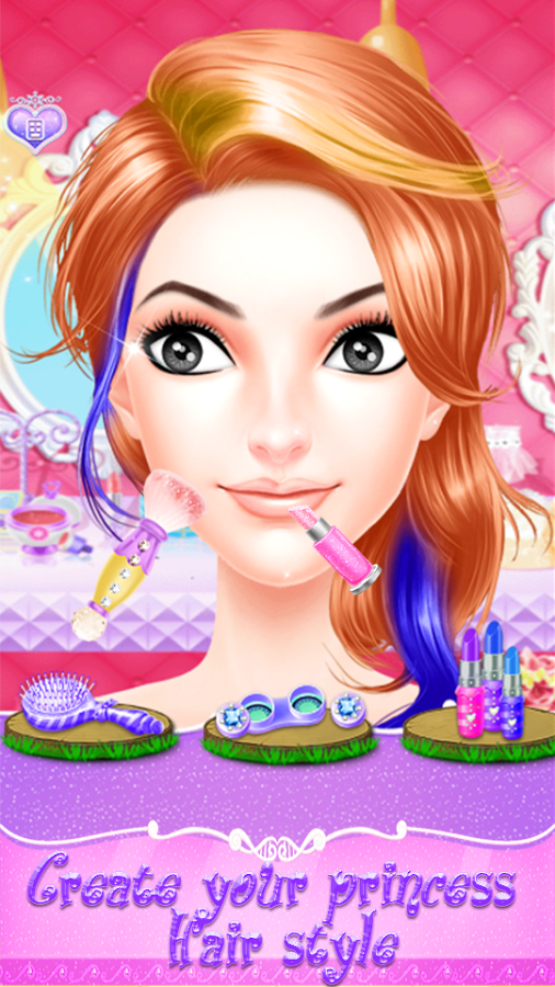 ** Cinderella Fashion makeup salon: DressUp game截图4