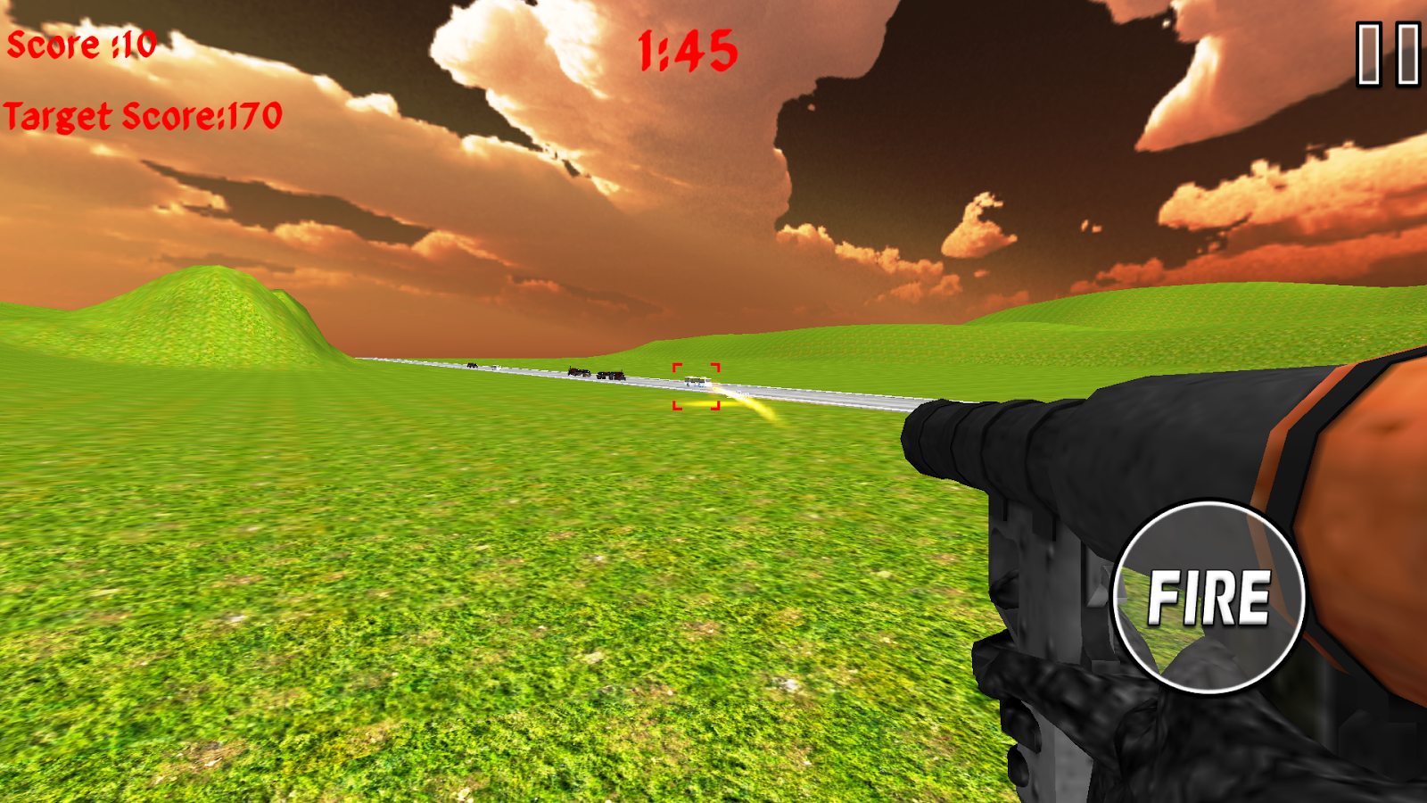 Rocket Launcher Traffic Shooter截图1