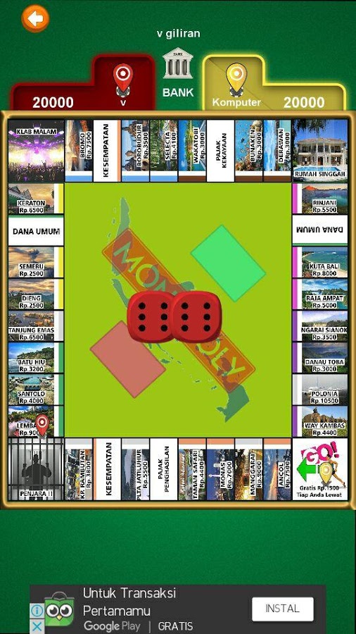 Monopoli Indonesia 2018截图3