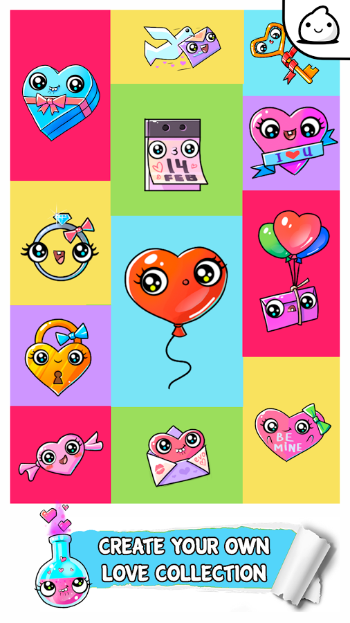 Valentines Day Evolution Idle Cute Kawaii Clicker截图5