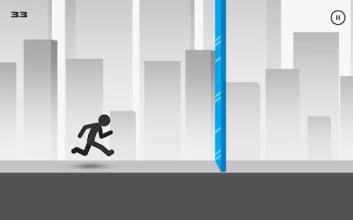 Stickman Parkour Runner截图5