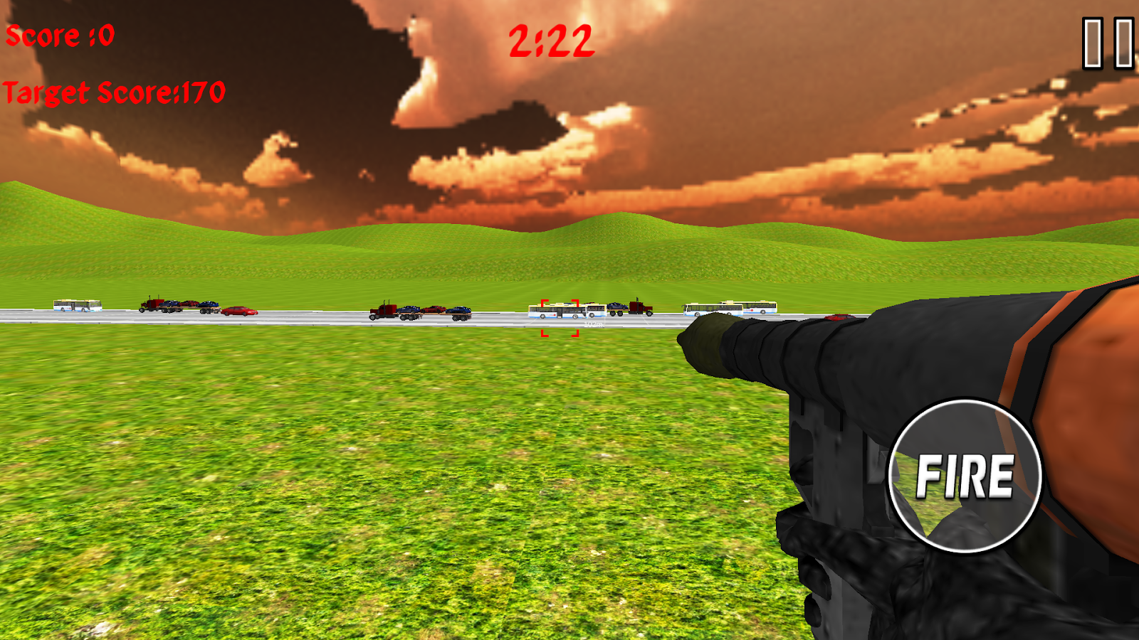 Rocket Launcher Traffic Shooter截图5