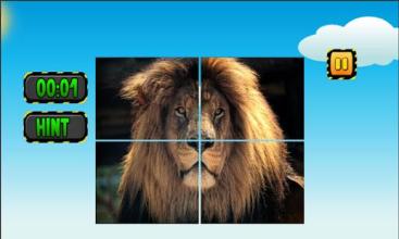 Hunting Animal Slider Puzzle截图4