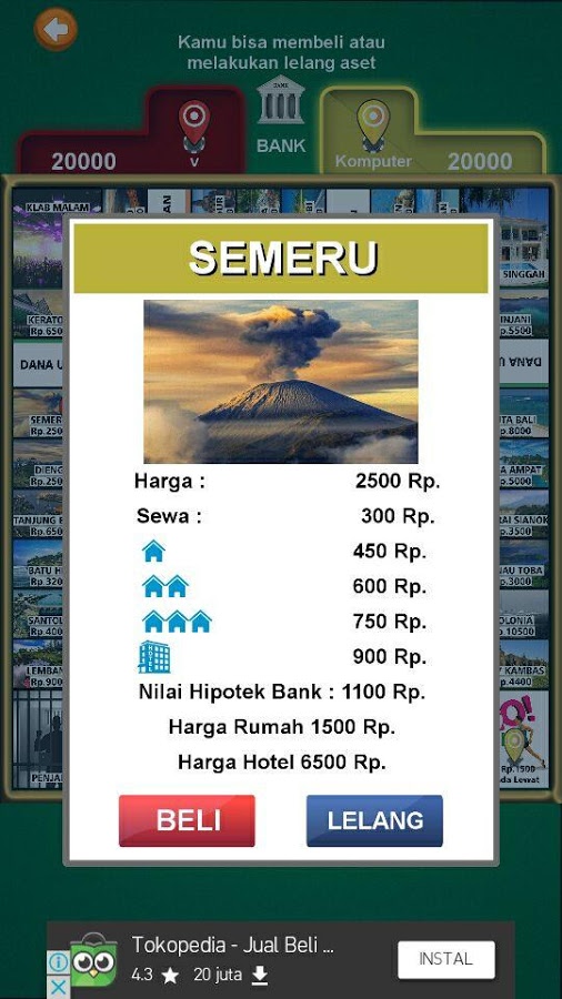 Monopoli Indonesia 2018截图1