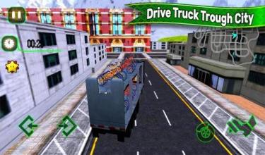 Bicycle Transport Truck Simulator 3D截图4