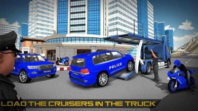 Cruiser Police Transport Game截图3