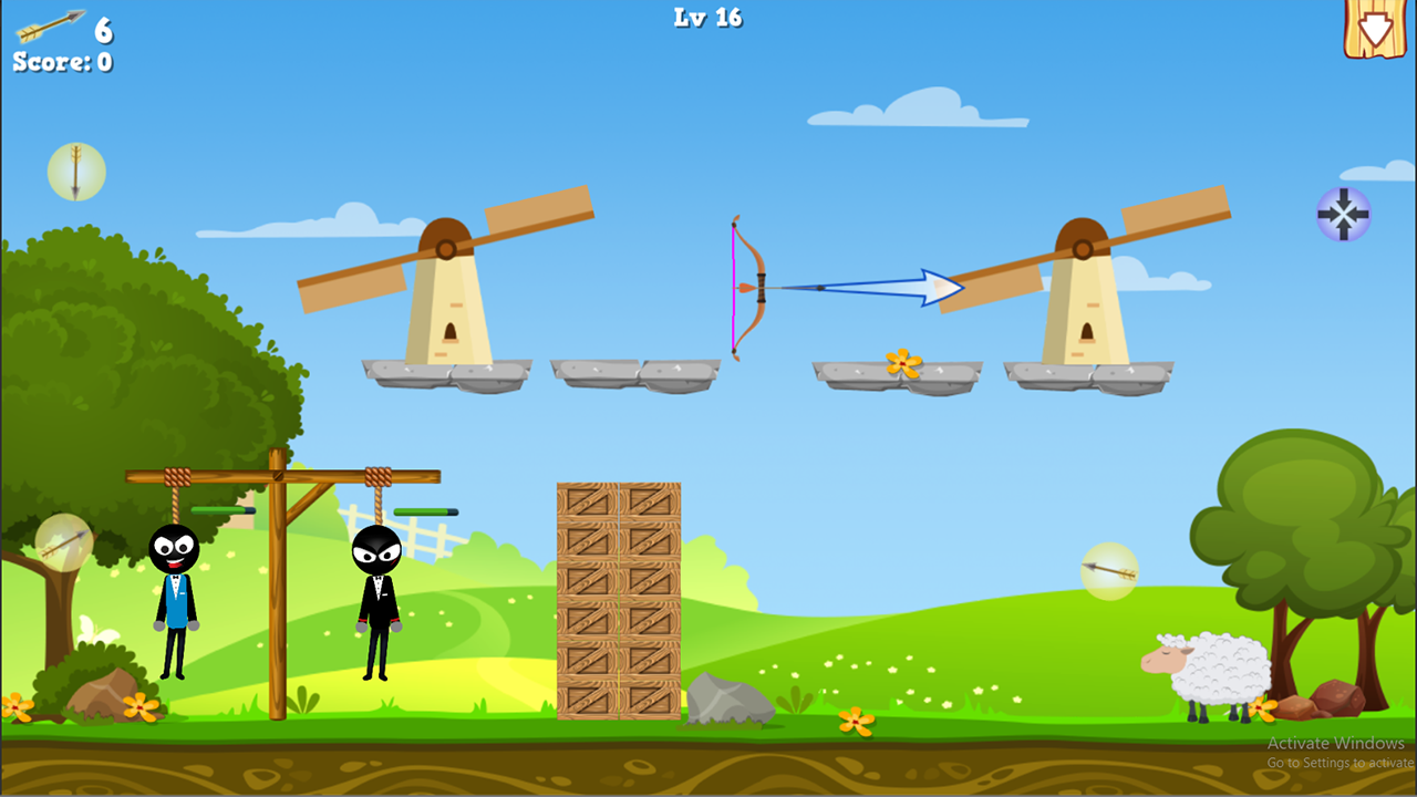 Stickman Archer Revenge截图2