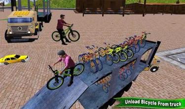 Bicycle Transport Truck Simulator 3D截图3