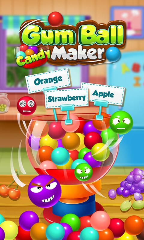 Gum Ball Candy: Kids Food Game截图1