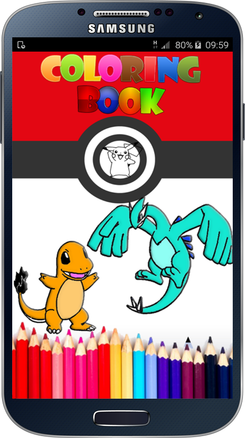 Coloring Book for PokeMonster截图1