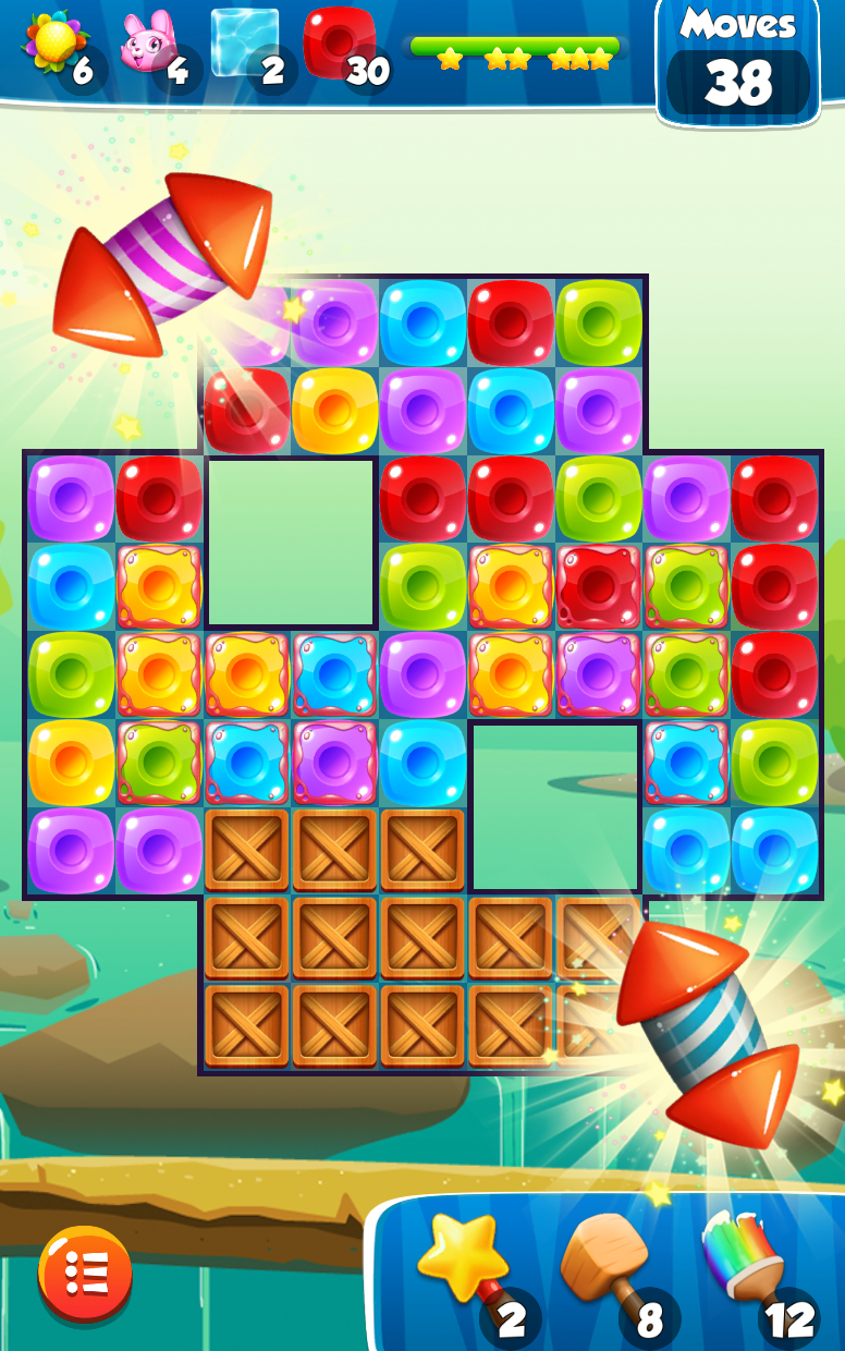 Toys Pop Blast Cubes Crush截图2