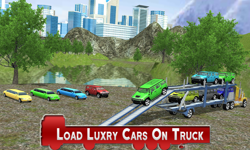 Car Transporter Truck Games 2018截图4