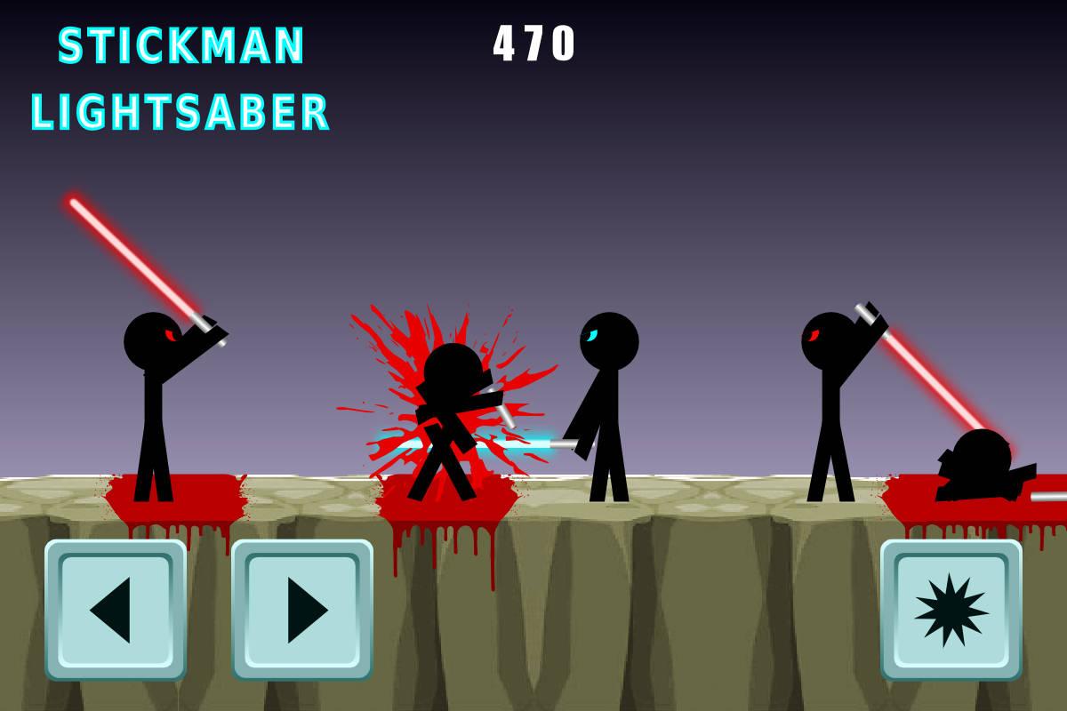 Stickman Lightsaber Warriors截图2