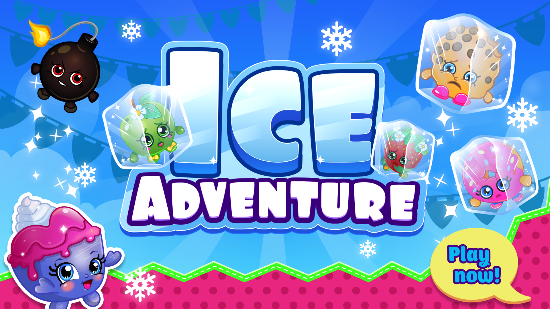 Ice adventure shopkins截图1