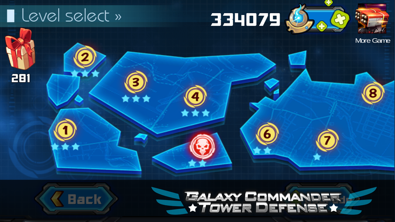 Galaxy Commander Tower defense截图3