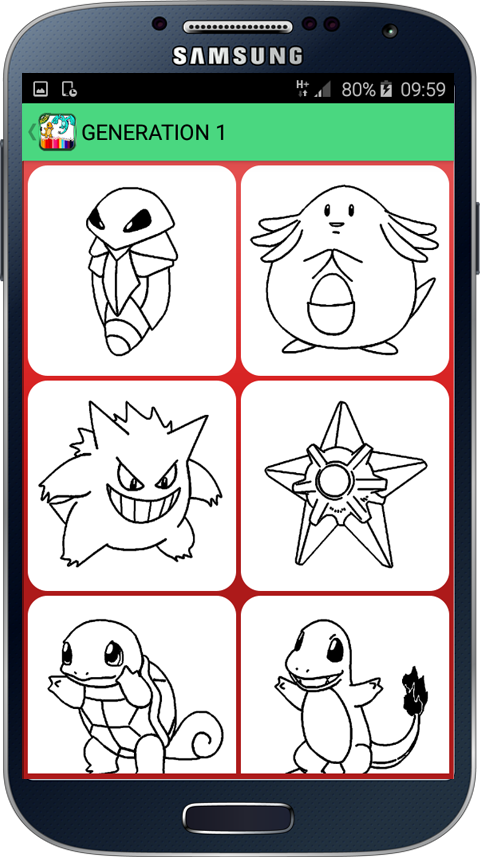 Coloring Book for PokeMonster截图4