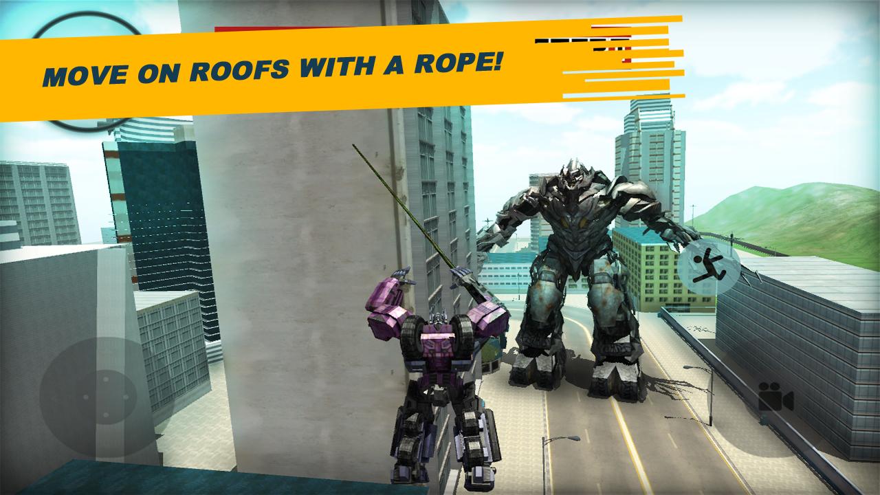 Futuristic Robot: Rope Hero截图1