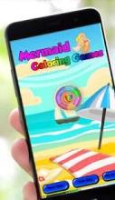 Mermaid Coloring Games截图1