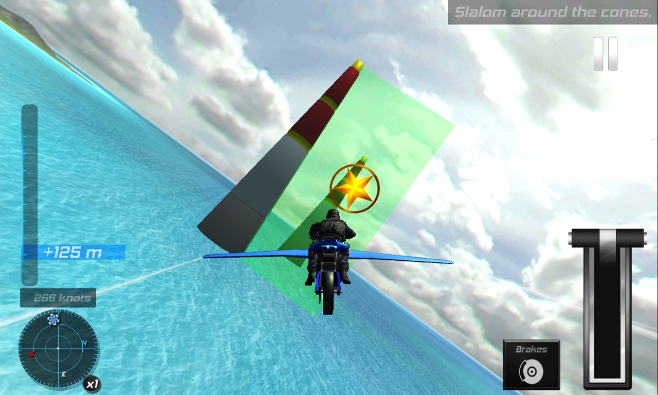 Flying SWAT Police Bike 3D截图2