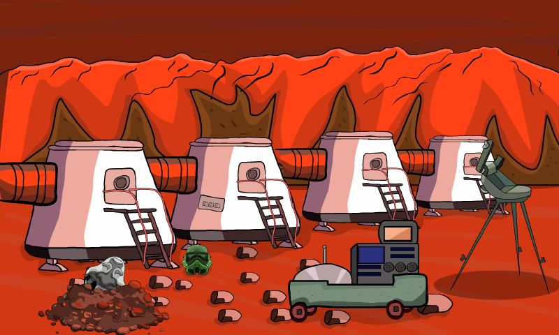 Mission On Mars Alien Rescue截图3