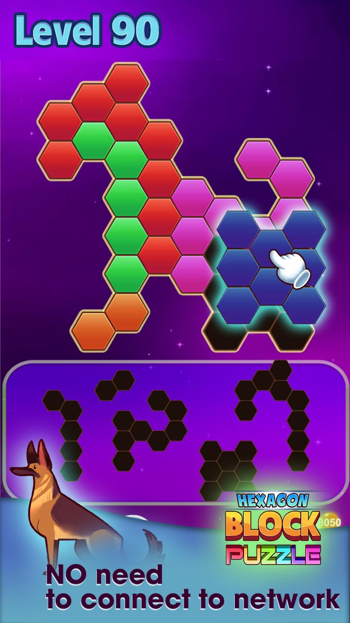 Hexagon Block Puzzle - New Challenge 2018截图2