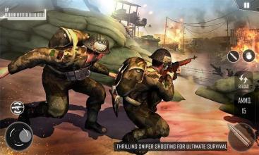 World War II Survival: FPS Shooting Game截图1