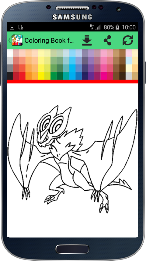 Coloring Book for PokeMonster截图5