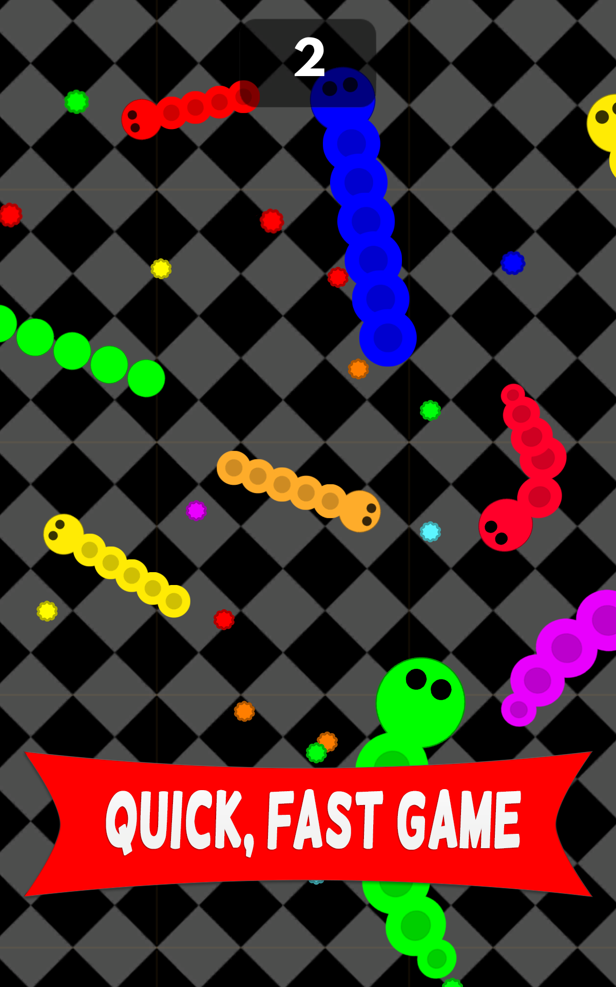 Eat Snakes - Crazy Slither截图3