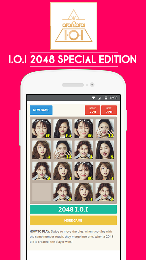 2048 I.O.I Puzzle Game截图4