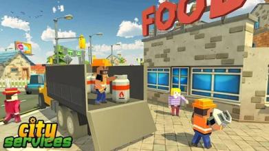 Blocky Vegas City Rescue Services截图1