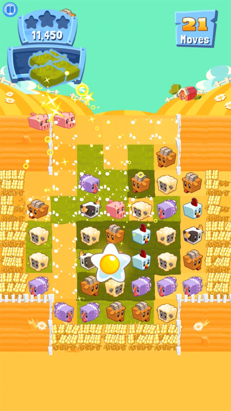 Farm Cubes Puzzle截图3