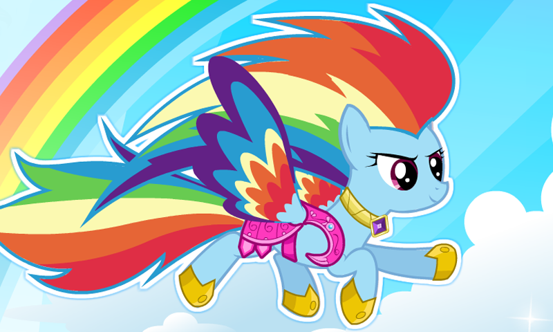 My Rainbow Dash Dress Up截图2