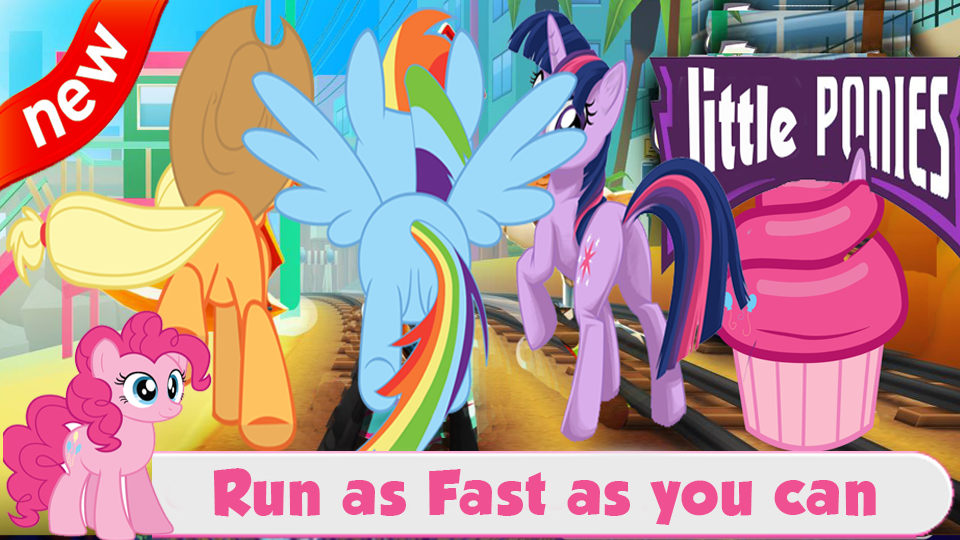 Little pony subway kids game截图3