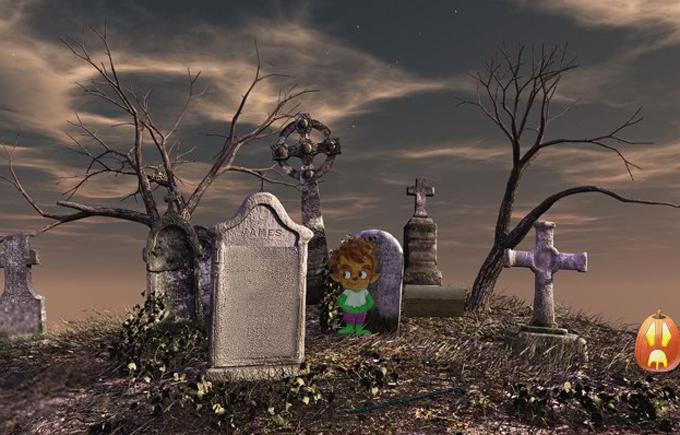 Escape Game-Halloween Cemetery截图1