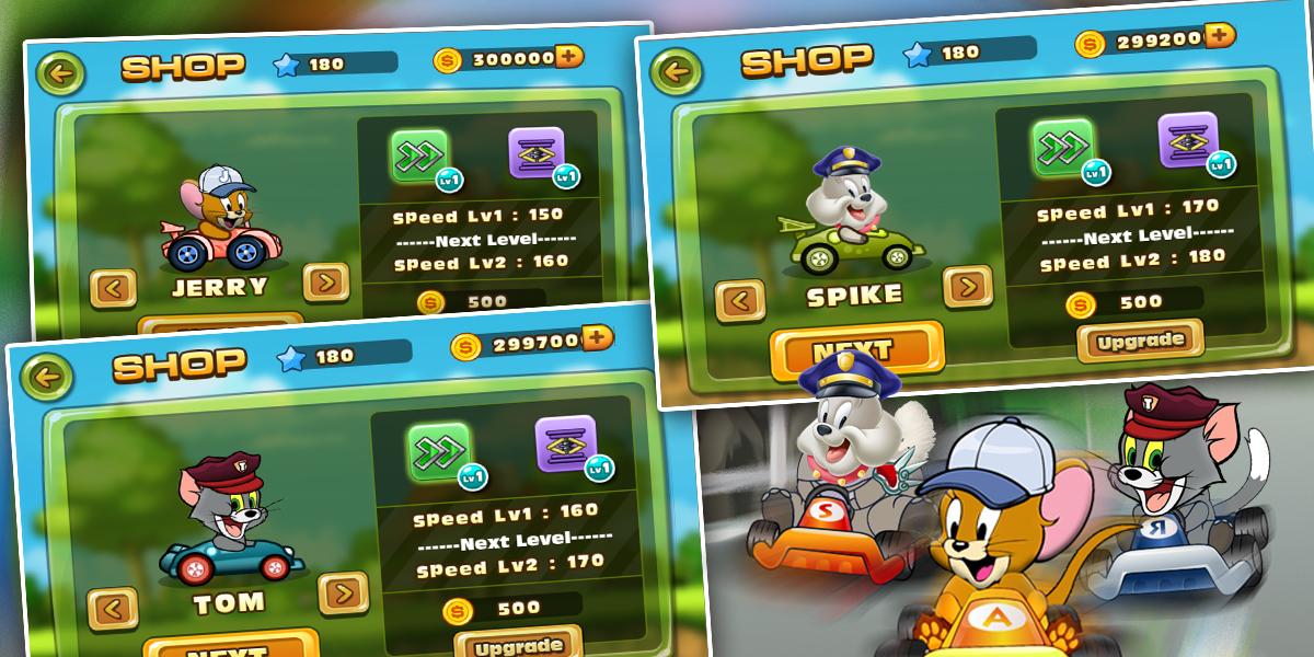 Adventure Tom and Jerry - Speed Racing截图4