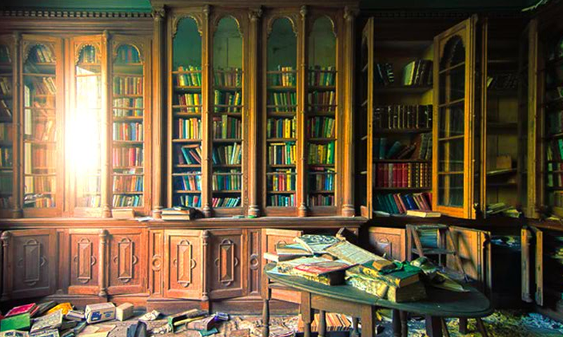 Abandoned Library Escape截图4