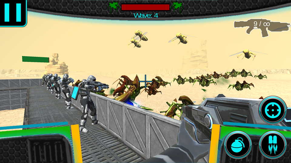 Combat Troopers - Star Bug Wars截图1