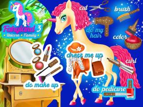 Fairyland 3 Unicorn Family截图2