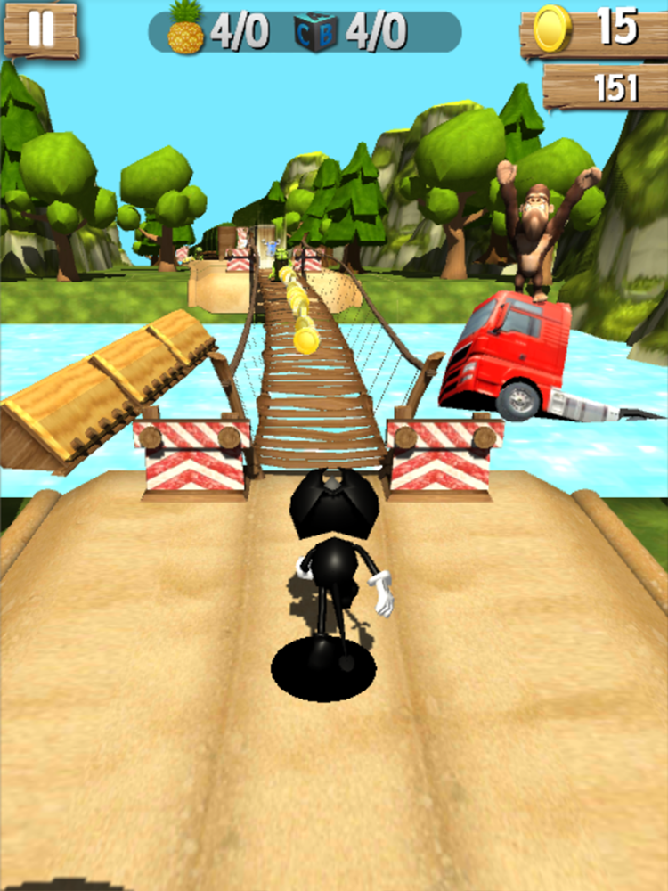 Subway Bendy Jungle Run : Ink Machine截图3