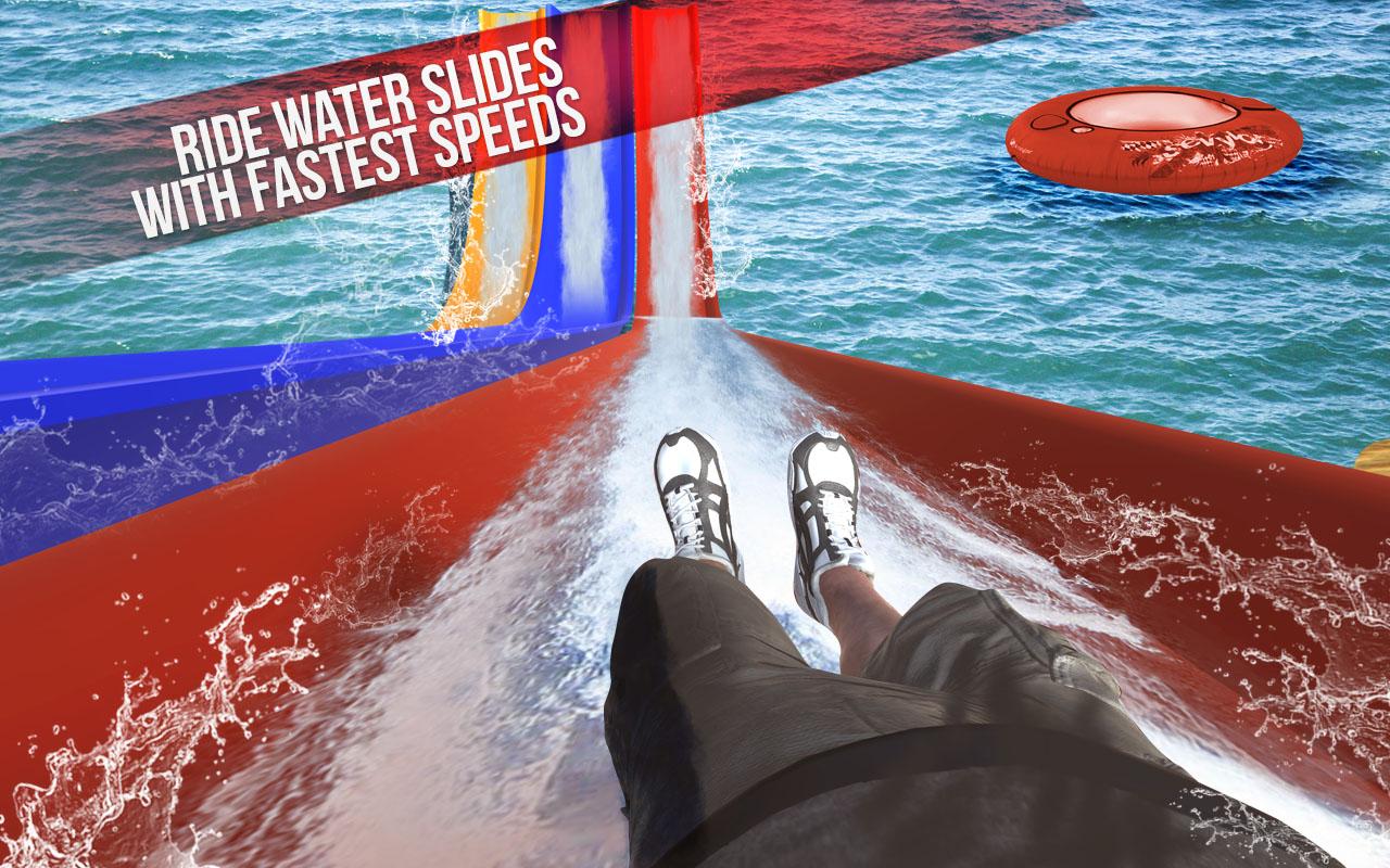 Sky Water Slide Flip Adventure Diving Stunts截图5