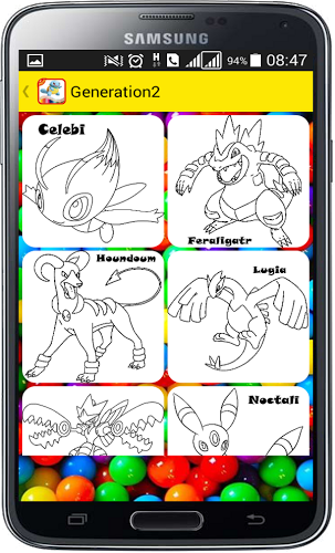 Pokemonster Coloring Book截图3