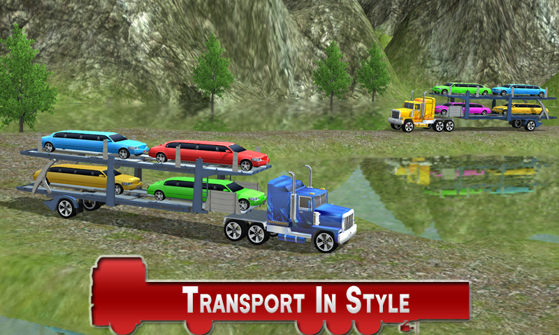 Car Transporter Truck Games 2018截图2