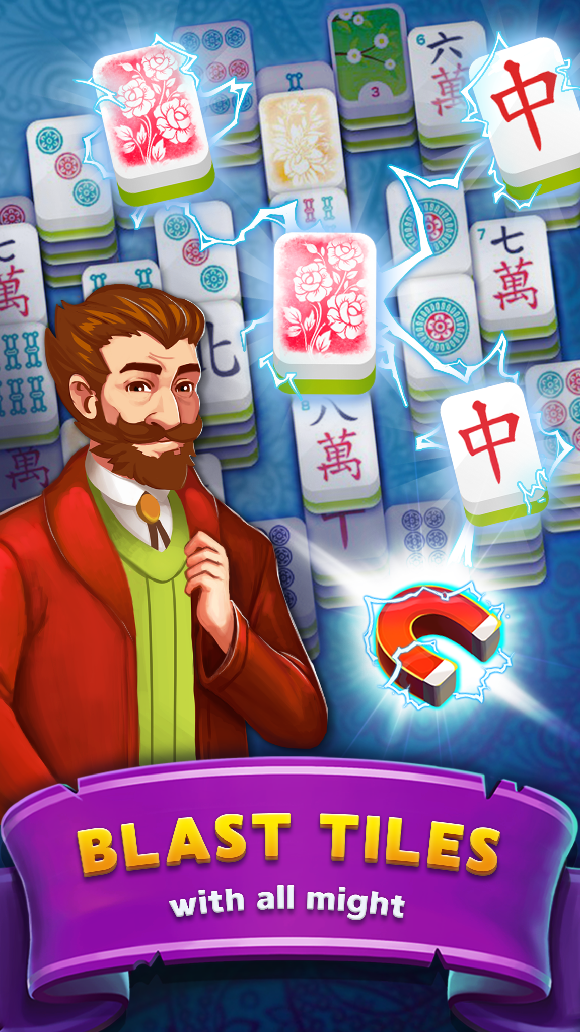 Mahjong: Magic School Quest截图4