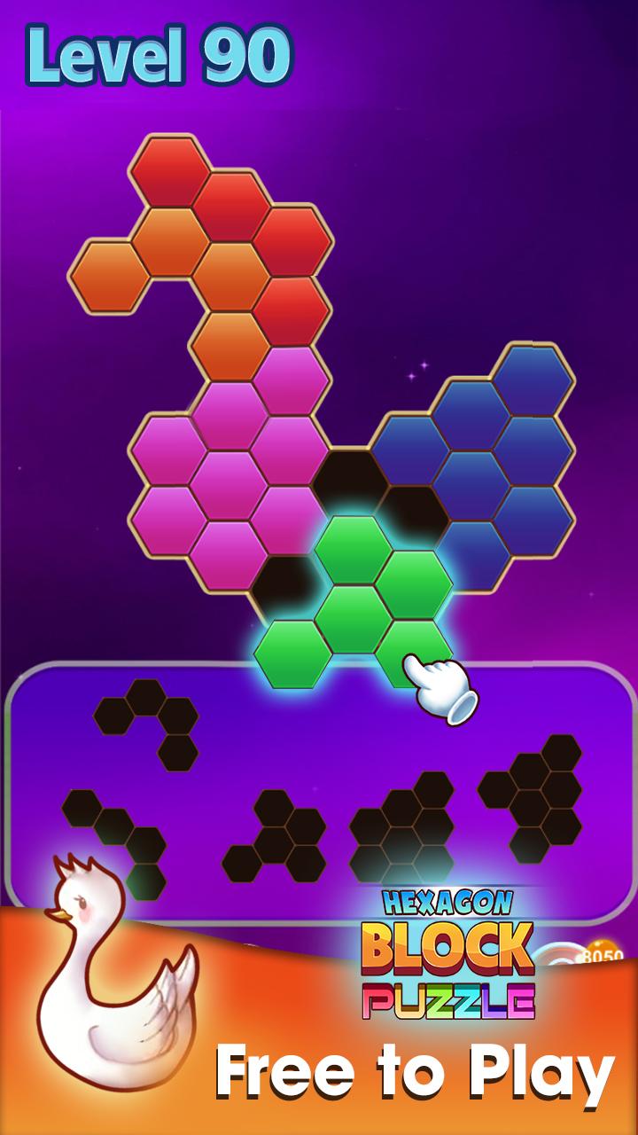 Hexagon Block Puzzle - New Challenge 2018截图3